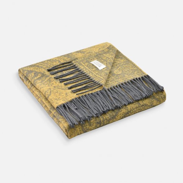 Плед Magnolia, желтый 