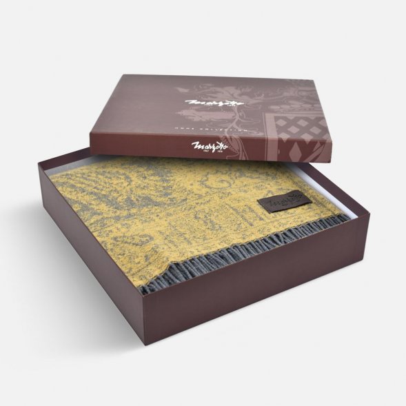 Плед Magnolia, желтый 