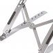 Подставка для ноутбука и планшета Scaffold Light, серебристая 