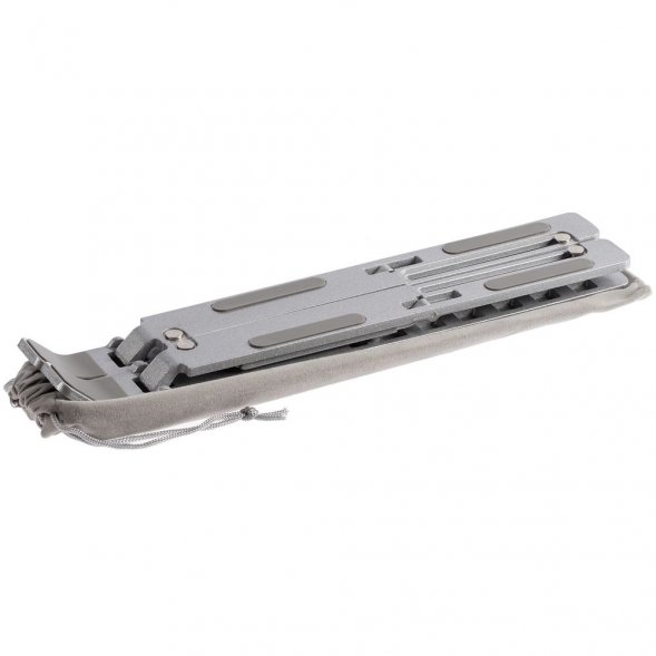 Подставка для ноутбука и планшета Scaffold Light, серебристая 