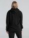 Толстовка на молнии с капюшоном Unit Siverga, черная 
