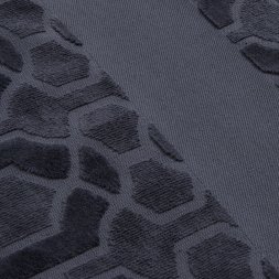 Полотенце Velin, среднее, темно-серое