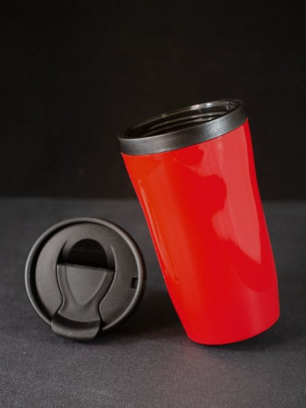 Термостакан Sagga, красный 