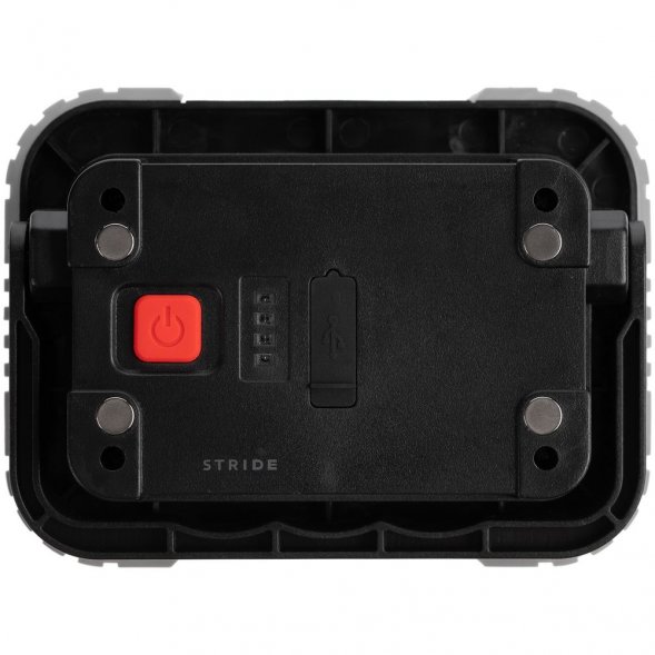 Фонарь аккумуляторный Grimsel, серый 