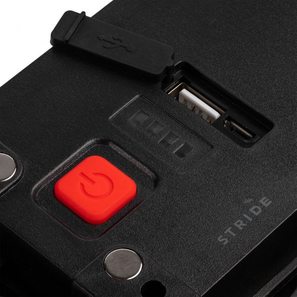 Фонарь аккумуляторный Grimsel, серый 