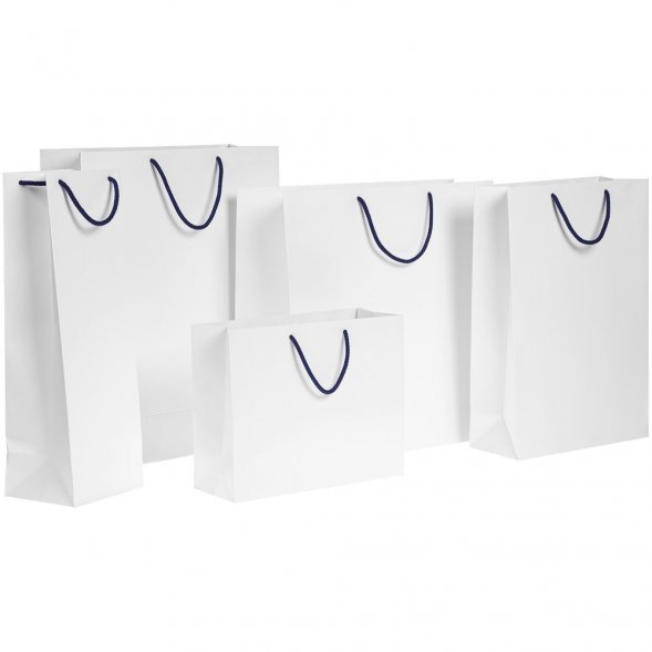 Ручки Corda для пакета L, темно-синие 