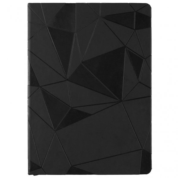 Ежедневник Gems, недатированный, черный 