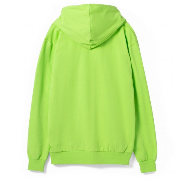 Толстовка на молнии с капюшоном Unit Siverga, зеленое яблоко 