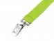 Ланъярд из RPET с клипом, зеленое яблоко 