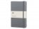 Записная книжка Moleskine Classic (в линейку) в твердой обложке, Large (13х21см), серый 