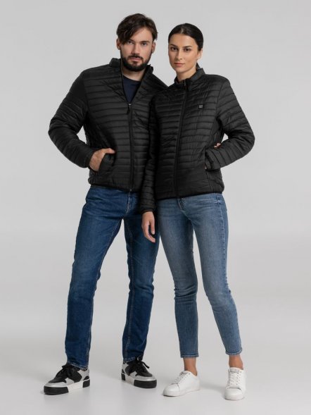 Куртка с подогревом Thermalli Meribell, черная 