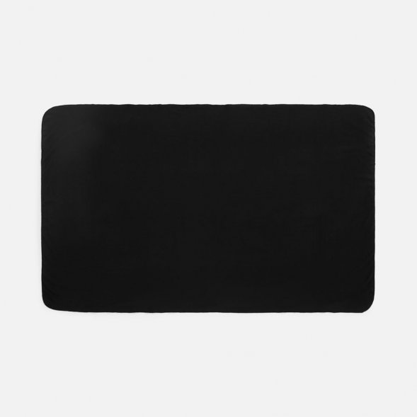 Флисовый плед Warm&amp;amp;Peace XL, черный 