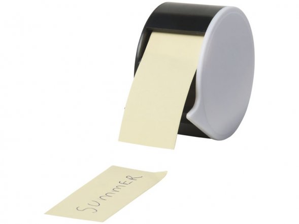 Блок бумаги для заметок Pips, черный 