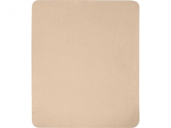 Плед Willow из флиса, вторичного ПЭТ, бежевый 