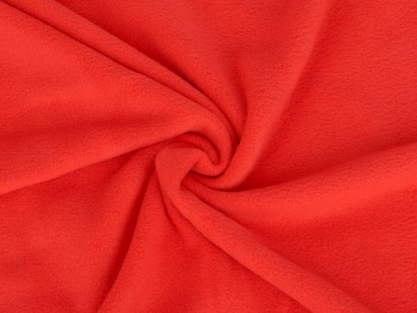 Плед Dolly из флиса, красный 