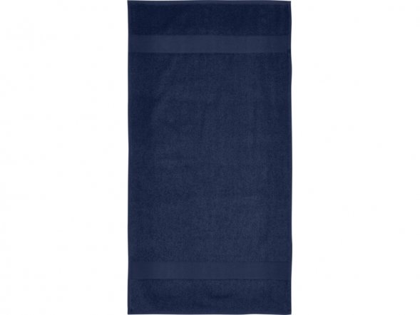 Хлопковое полотенце для ванной Charlotte 50x100 см с плотностью 450 г/м2, темно-синий 