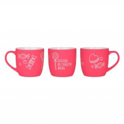 Керамическая кружка Viana, розовая