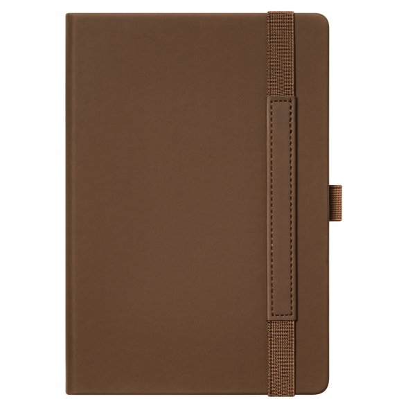 Ежедневник Alpha недатированный, коричневый/бежевый 