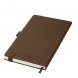 Ежедневник Alpha недатированный, коричневый/бежевый 