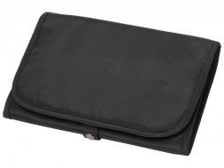 Несессер для путешествий со съемной косметичкой Flat, черный