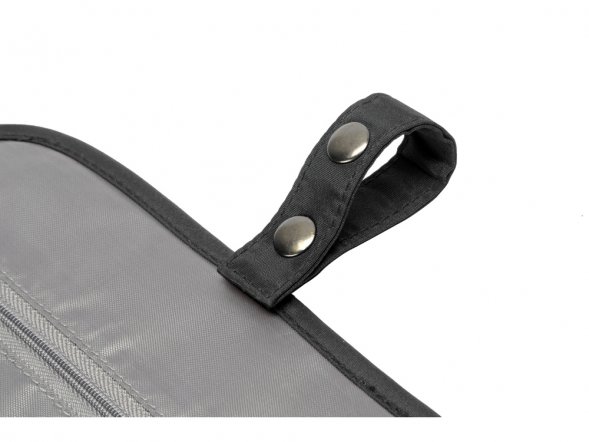 Несессер для путешествий со съемной косметичкой Flat, черный 