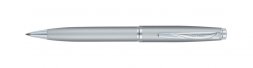 Ручка шариковая Pierre Cardin GAMME Classic с поворотным механизмом, серебряный матовый/серебро