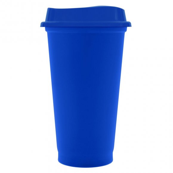 Стакан с крышкой Color Cap, синий 