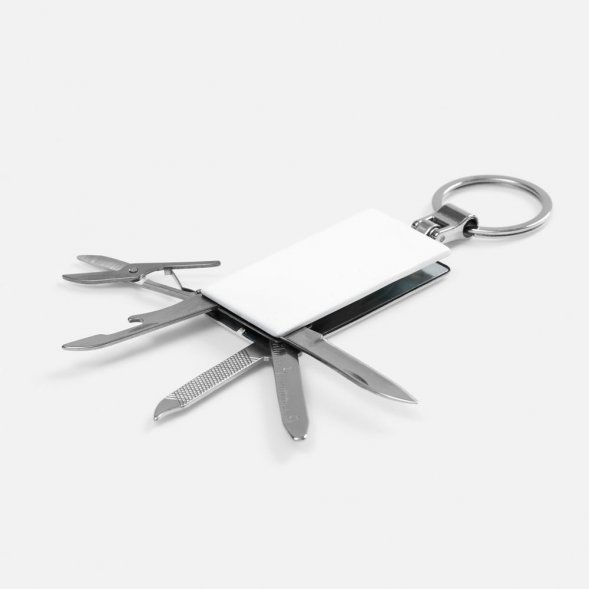 Брелок-мультитул Toolful, белый 
