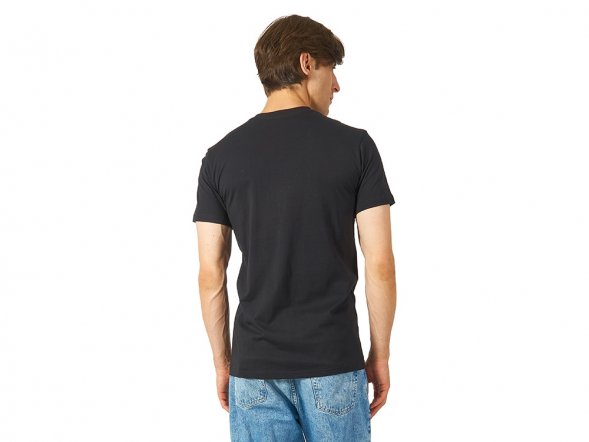 Футболка Heavy Super Club мужская с V-образным вырезом, черный 