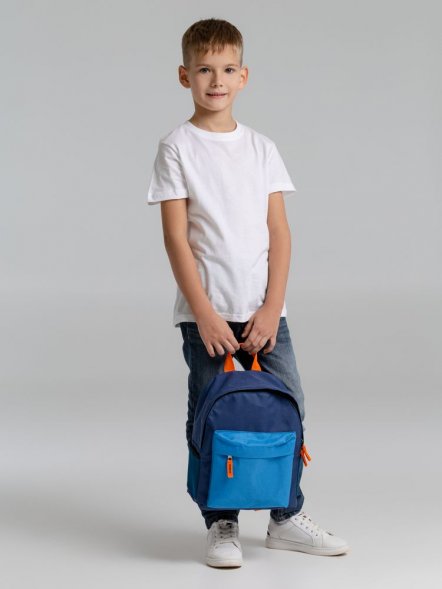 Рюкзак детский Kiddo, бордовый с серым 