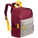 Рюкзак детский Kiddo, бордовый с серым 