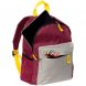 Рюкзак детский Kiddo, бордовый с серым 