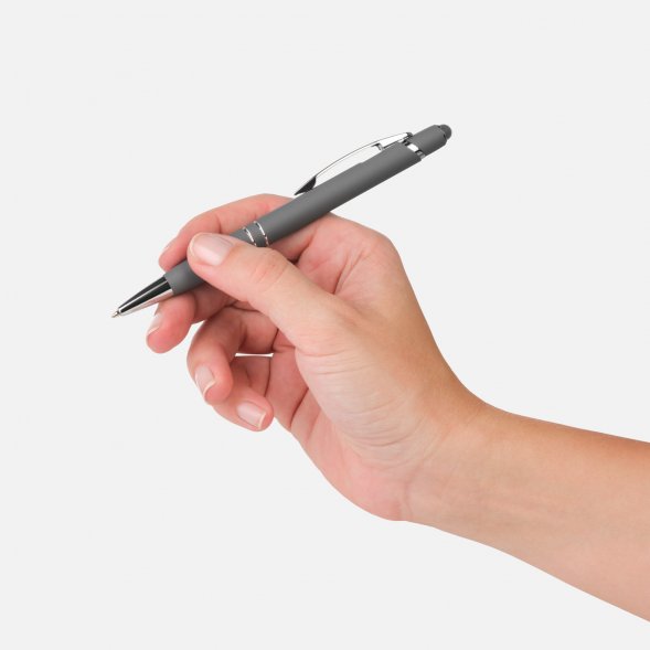 Шариковая ручка Comet NEO, серая 