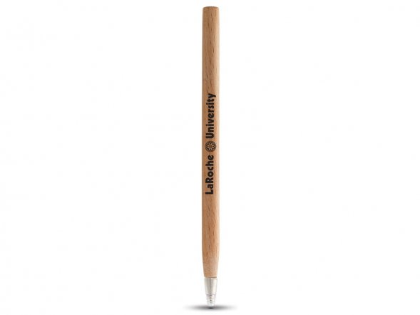 Ручка шариковая деревянная Arica, натуральный 