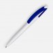 Ручка шариковая Bento, белая с синим 