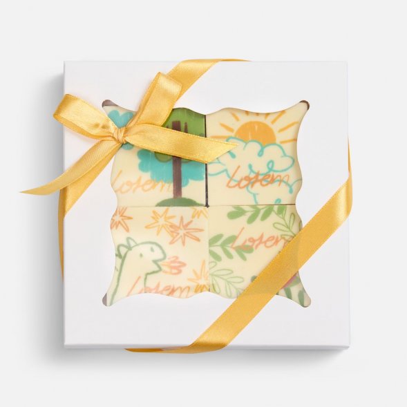 Набор из 4 печений Dream White на заказ 