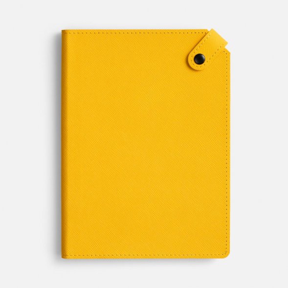 Ежедневник Espresso, недатированный, желтый 