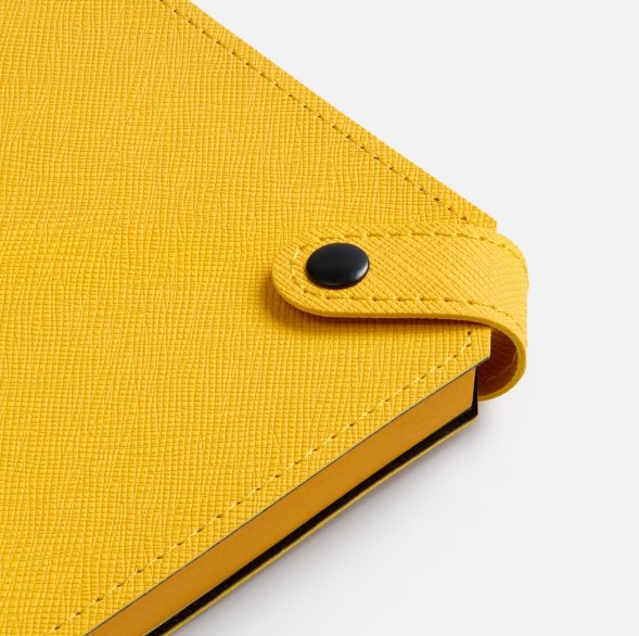 Ежедневник Espresso, недатированный, желтый 