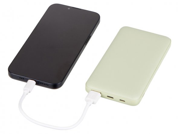 Внешний аккумулятор Reserve Pro, 10 000 mah, оливковый 