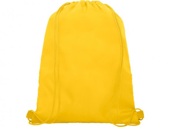 Сетчастый рюкзак со шнурком Oriole, желтый 