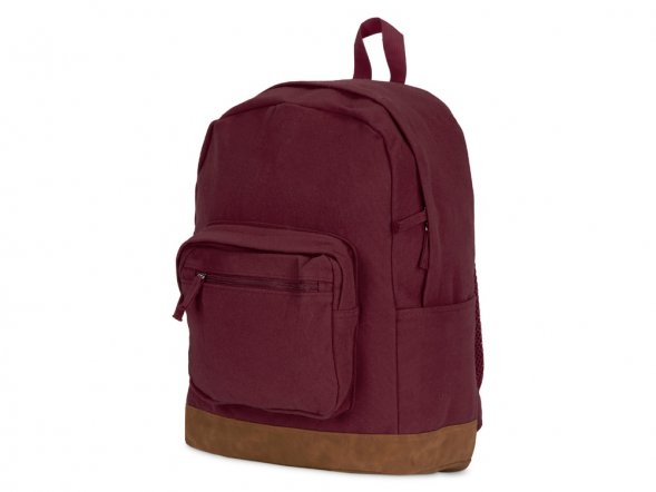 Рюкзак Shammy с эко-замшей для ноутбука 15, бордовый 