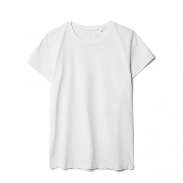 Футболка женская T-bolka Stretch Lady, белая 