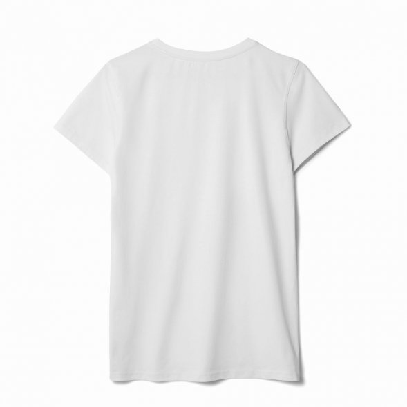Футболка женская T-bolka Stretch Lady, белая 