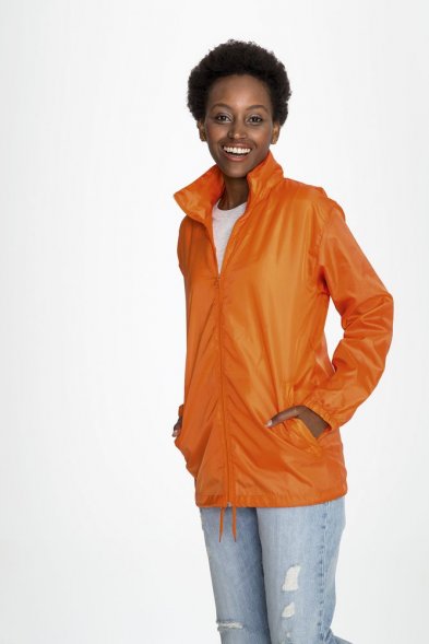 Ветровка унисекс Shift, бирюзовая 