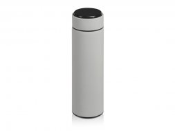 Вакуумный термос Module X с индикатором температуры, 500 мл, тубус, серый Cool grey 7C