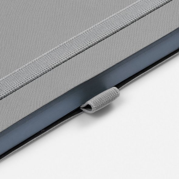 Ежедневник Peel Flex, недатированный, серый 