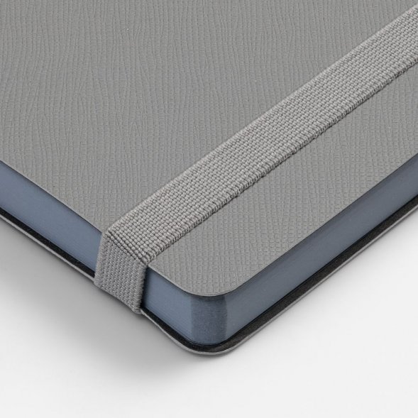 Ежедневник Peel Flex, недатированный, серый 