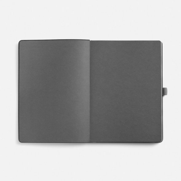 Ежедневник Peel Flex, недатированный, серый 