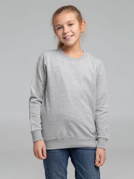 Свитшот детский Toima Kids 2.0, серый меланж 