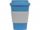 Термокружка Muffin из натуральных волокон, голубой 